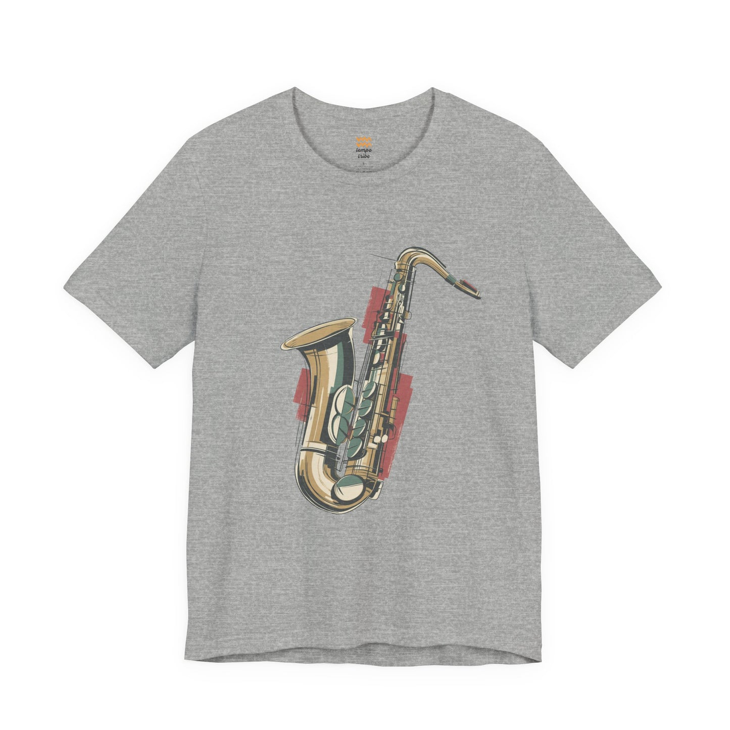 Saxophone Abstract T-Shirt