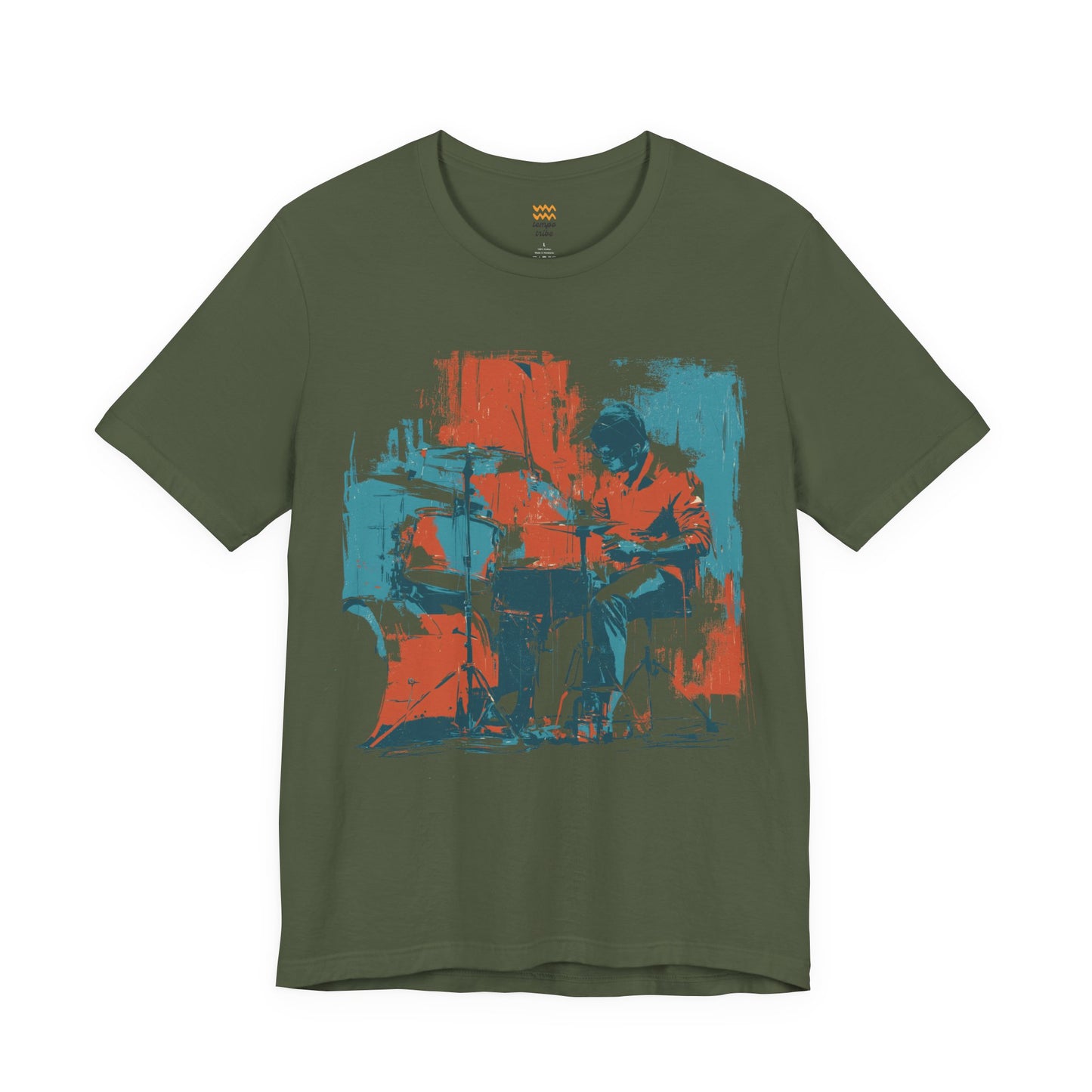 Abstract Drummer T-Shirt