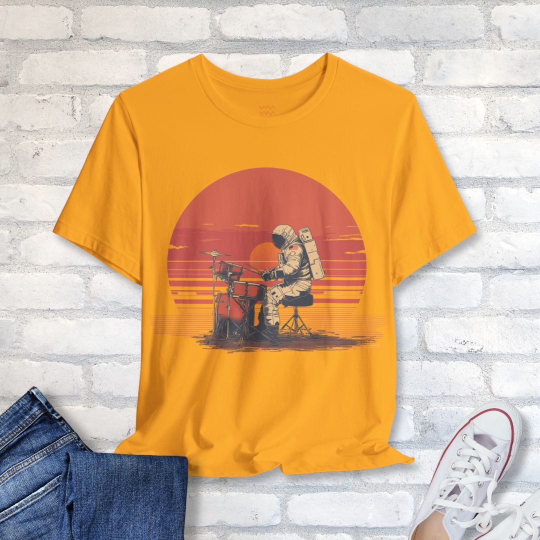 Cosmic Drummer T-Shirt - Tempo Tribe