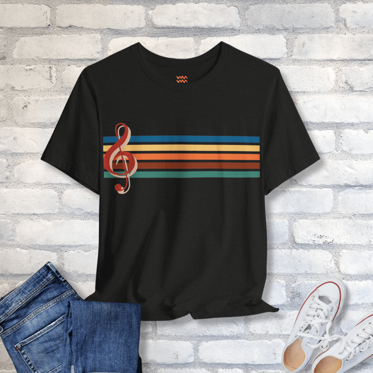 Melody Lines T-Shirt - Tempo Tribe