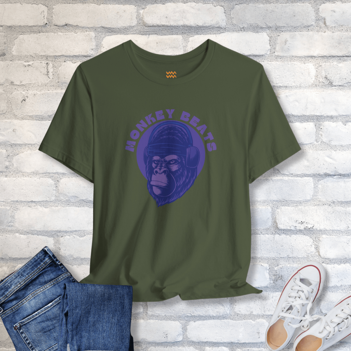 Monkey Beats T-Shirt - Tempo Tribe