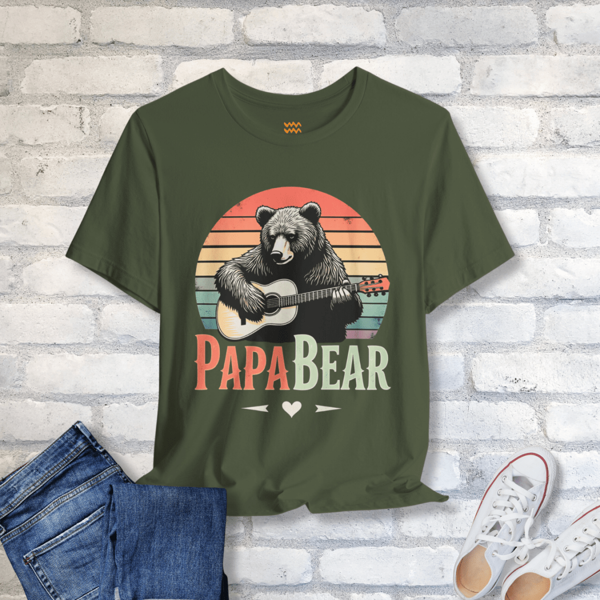 Papa Bear T-Shirt - Tempo Tribe