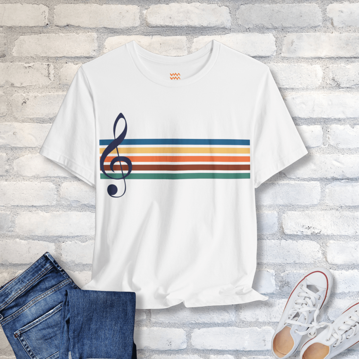 Retro Harmony T-Shirt - Tempo Tribe
