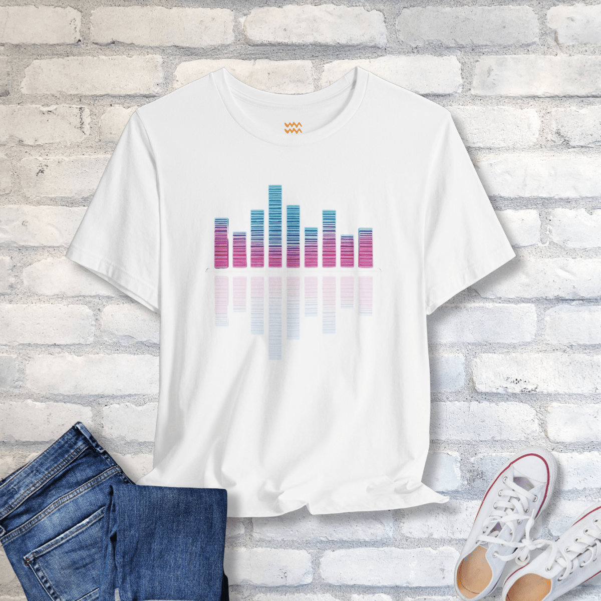 Soundwave Glow T-Shirt - Tempo Tribe
