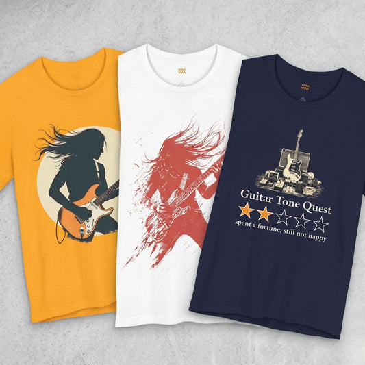 Best Graphic Tees for Guitarists: Wear Your Riffs on Your Sleeve - Tempo Tribe