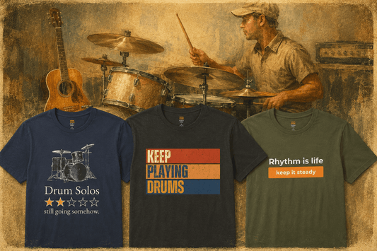 How to Choose Drummer Graphic T Shirts - Tempo Tribe