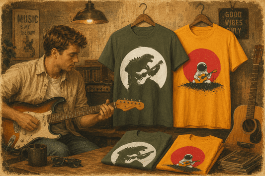 How to Choose Guitar Player Shirts - Tempo Tribe