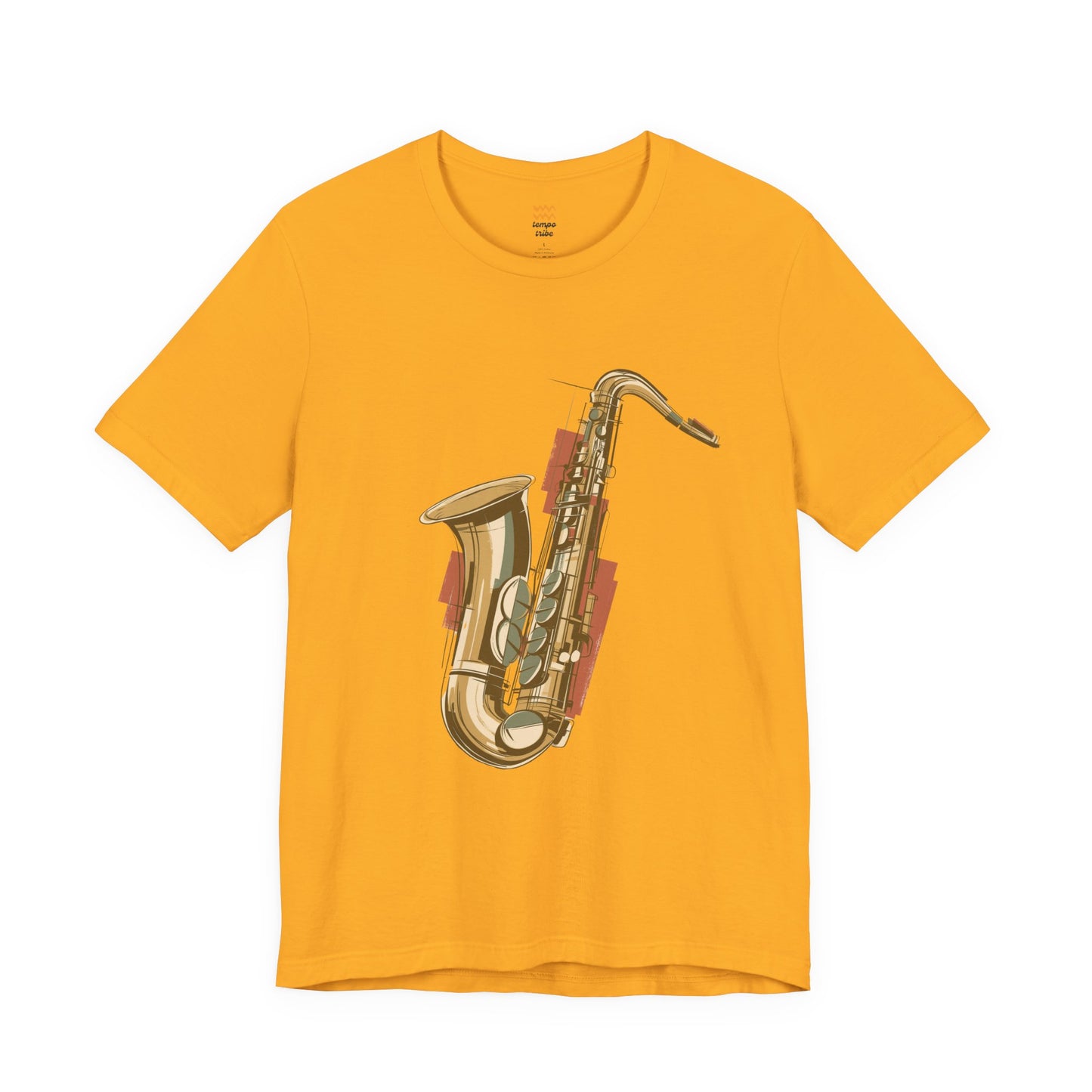 Saxophone Abstract T-Shirt