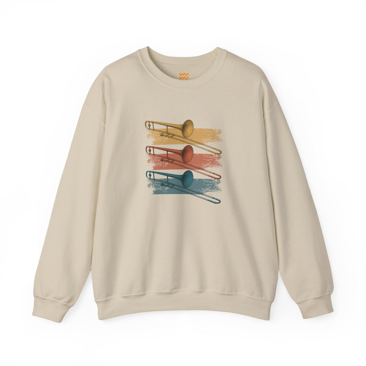 Retro Trombone Sweatshirt