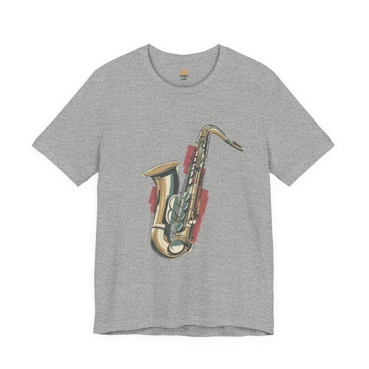 Saxophone Abstract T-Shirt