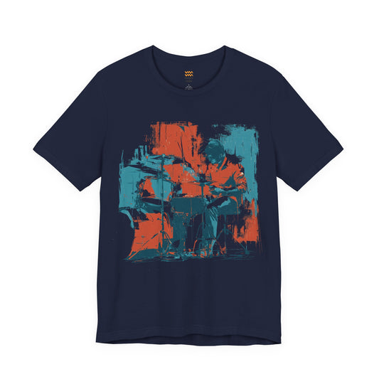 Abstract Drummer T-Shirt