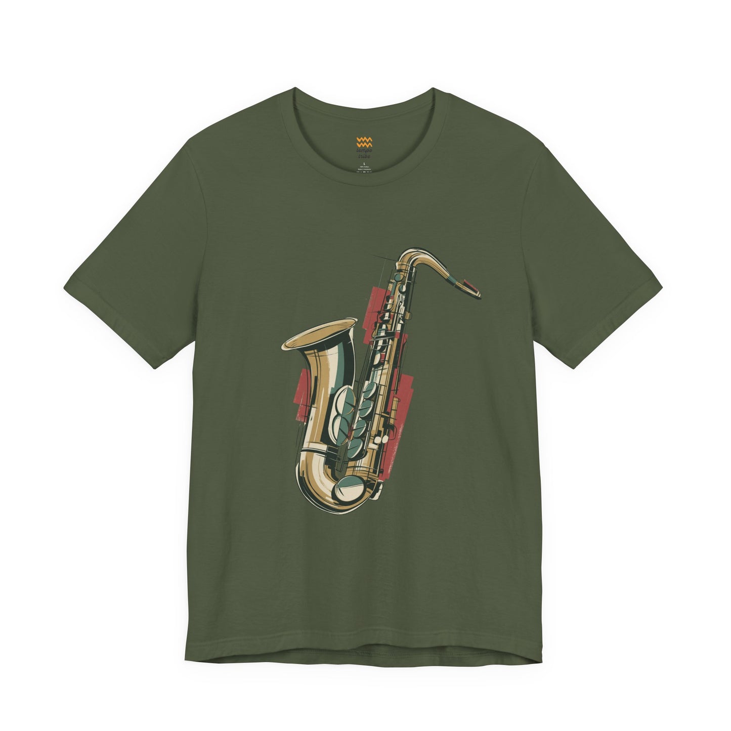 Saxophone Abstract T-Shirt
