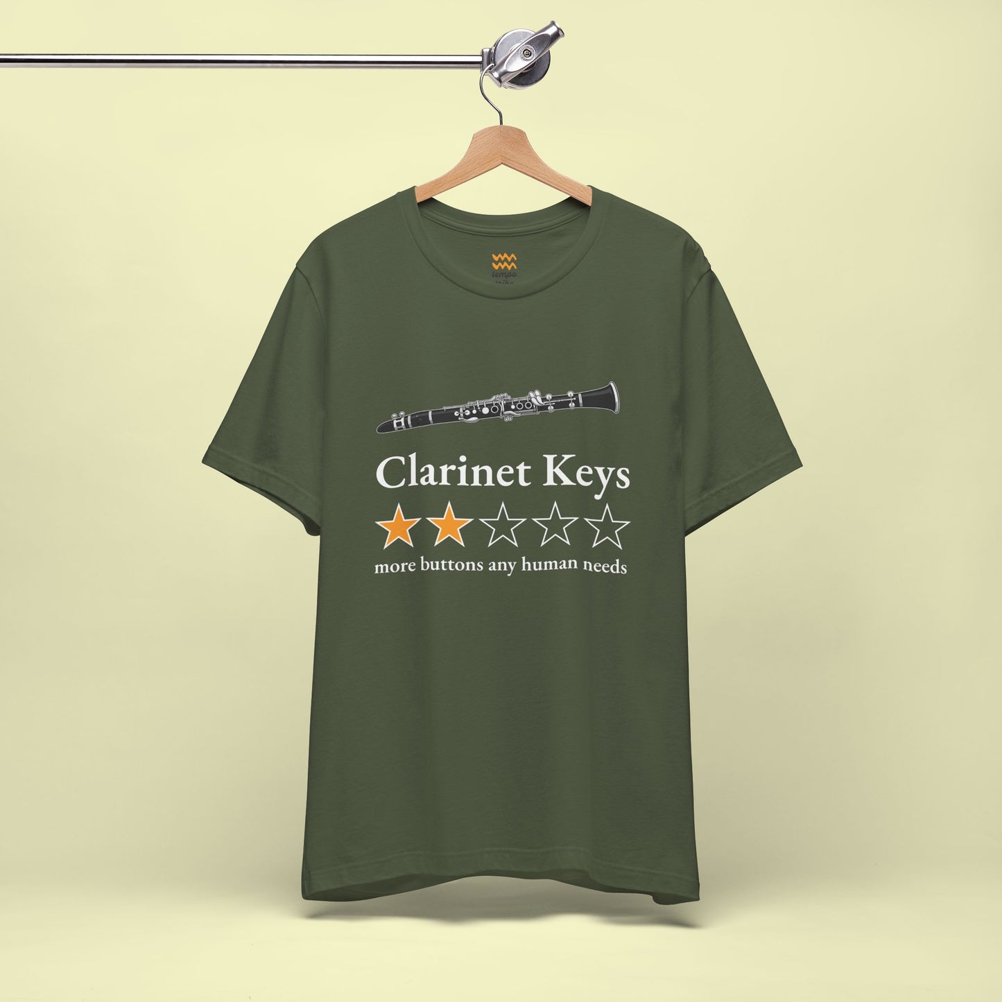 Clarinet Keys T-Shirt