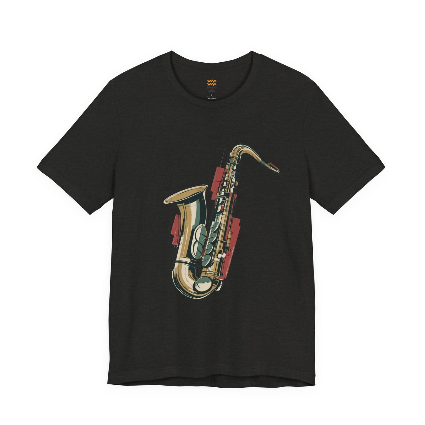 Saxophone Abstract T-Shirt
