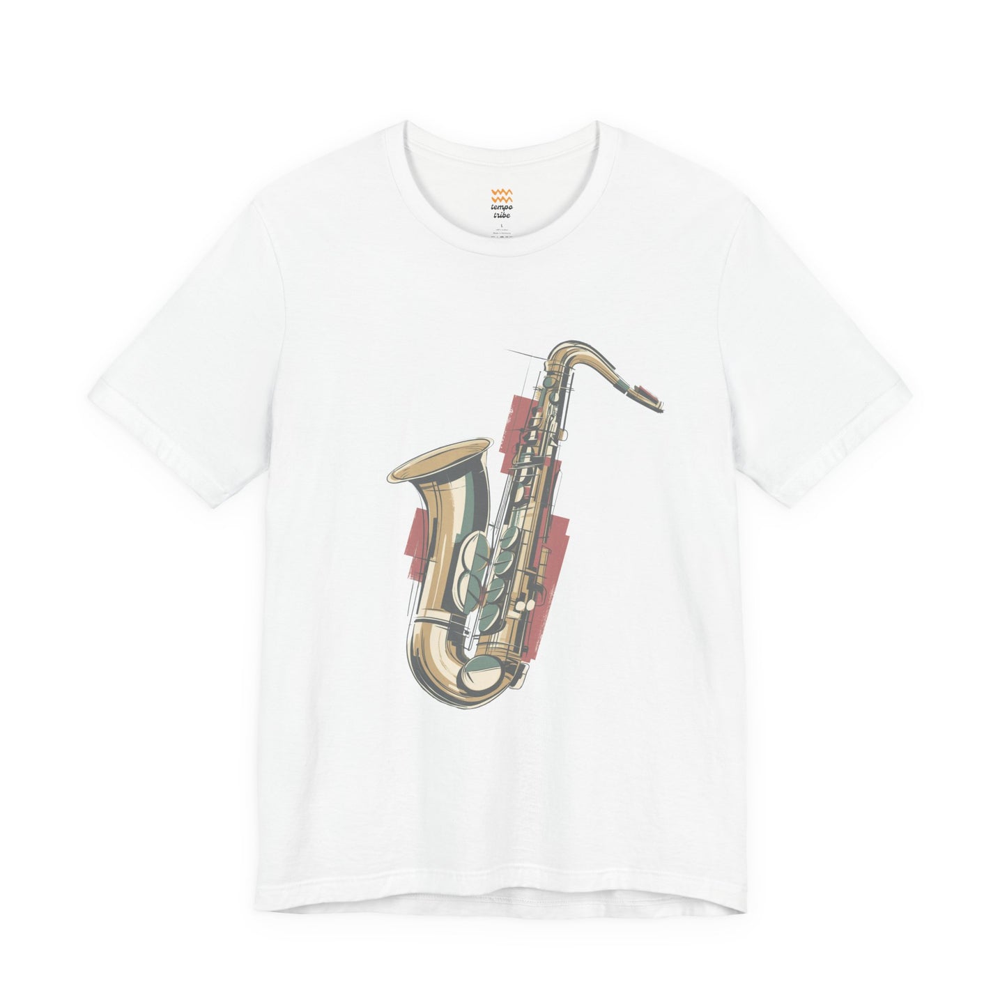 Saxophone Abstract T-Shirt