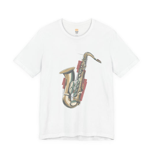 Saxophone Abstract T-Shirt