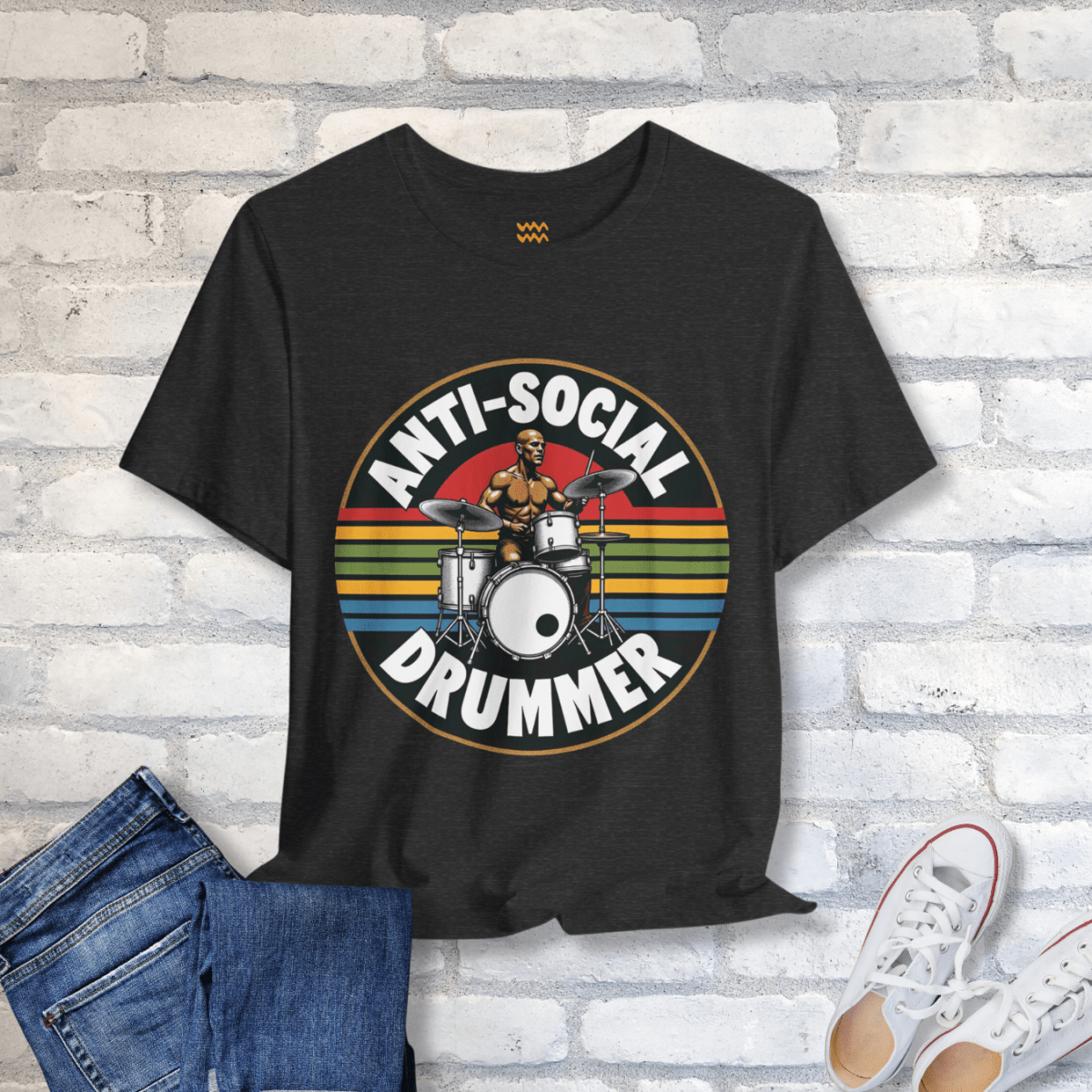 Anti - Social Beats T-Shirt - Tempo Tribe