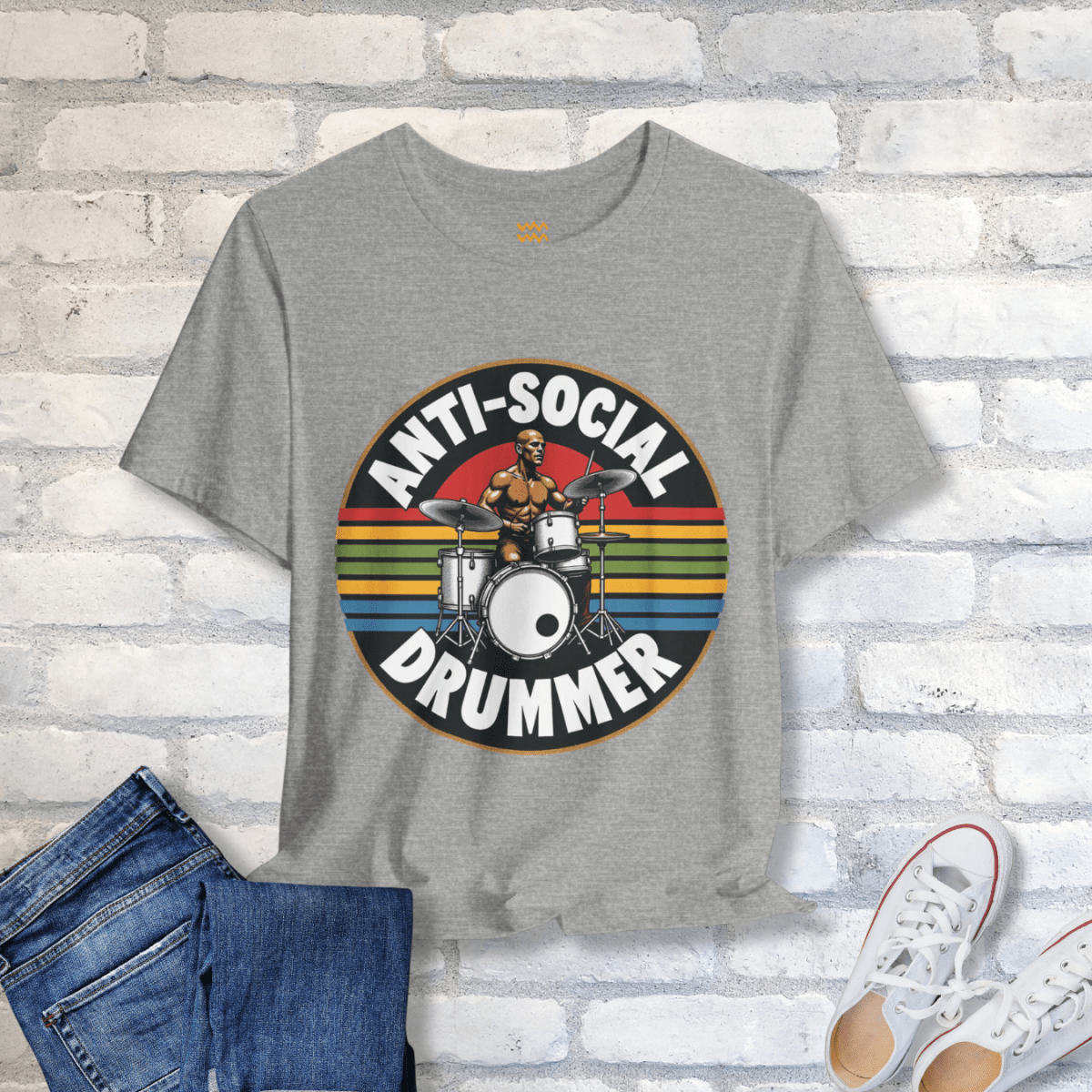 Anti - Social Beats T-Shirt - Tempo Tribe