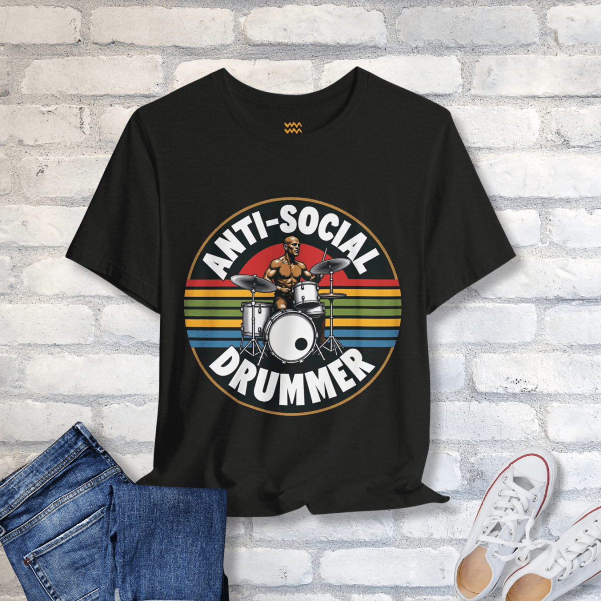Anti - Social Beats T-Shirt - Tempo Tribe