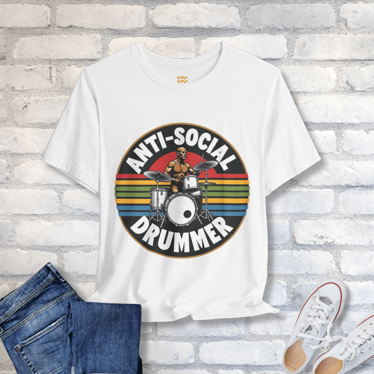 Anti - Social Beats T-Shirt - Tempo Tribe