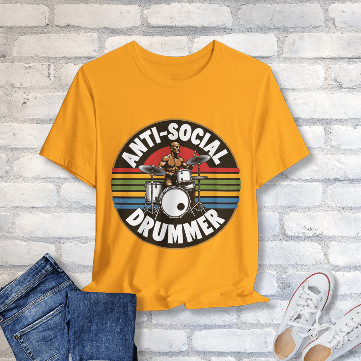 Anti - Social Beats T-Shirt - Tempo Tribe
