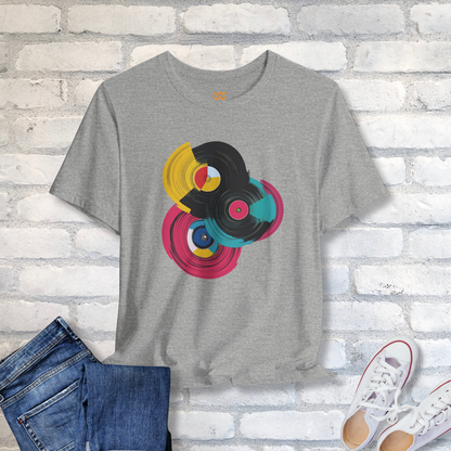 Vibrant Vinyl T-Shirt