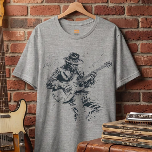 Blues Flow T-Shirt - Tempo Tribe