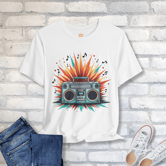 BoomBox Blast T-Shirt - Tempo Tribe