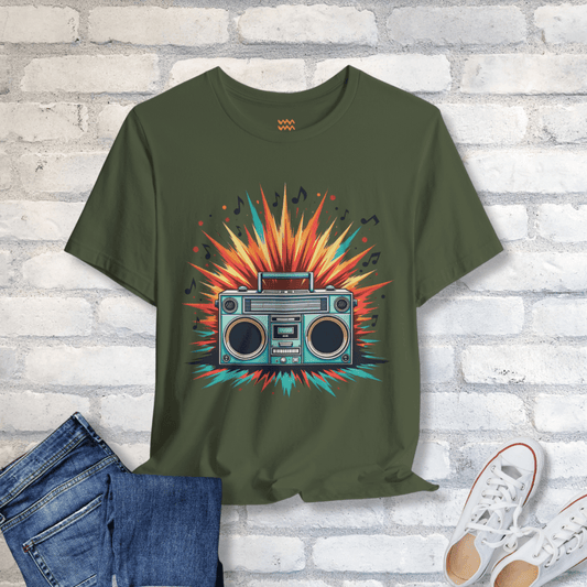 BoomBox Blast T-Shirt - Tempo Tribe
