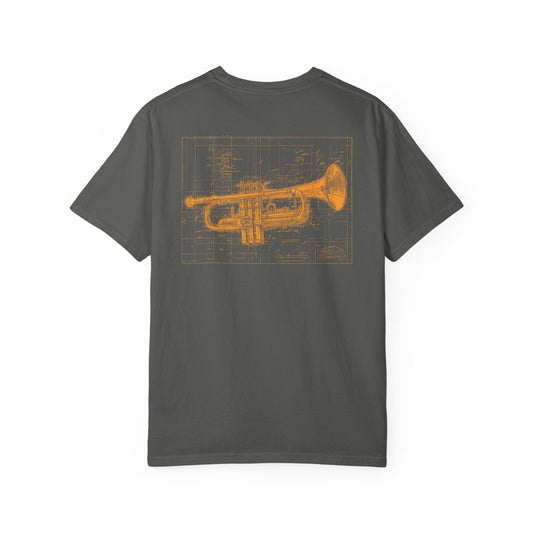 Brass Blueprint T-Shirt - Tempo Tribe