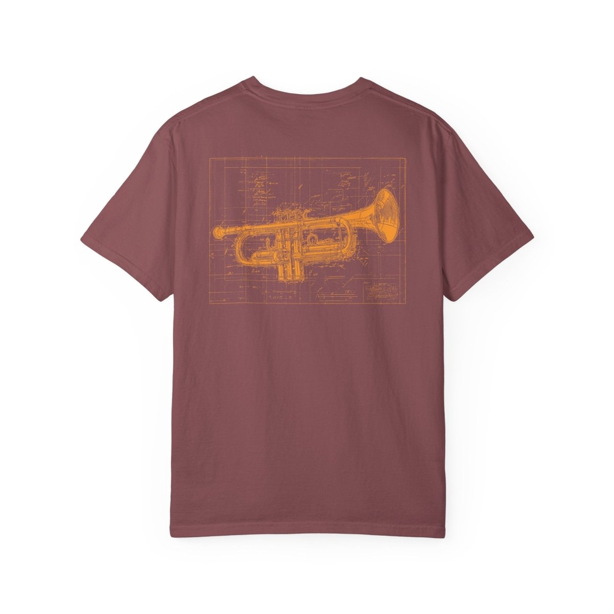 Brass Blueprint T-Shirt - Tempo Tribe