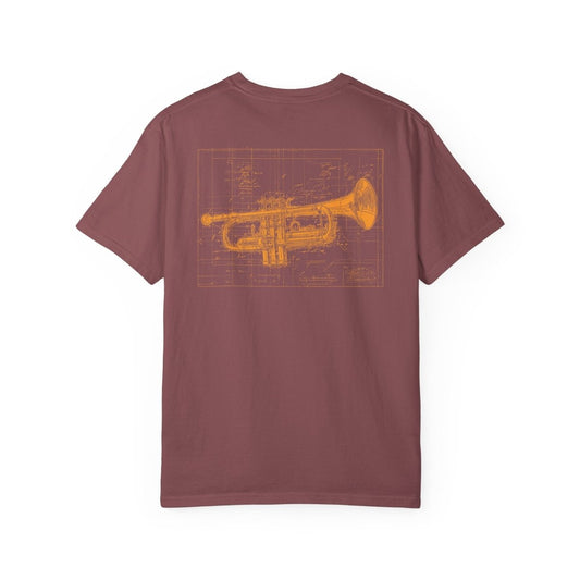 Brass Blueprint T-Shirt - Tempo Tribe