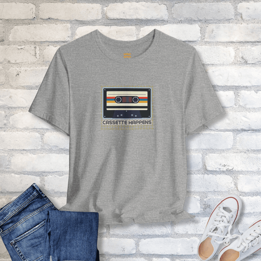 Cassette Happens T-Shirt - Tempo Tribe