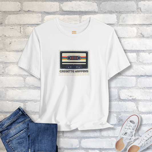 Cassette Happens T-Shirt - Tempo Tribe