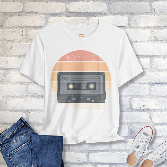Cassette Sunset T-Shirt - Tempo Tribe