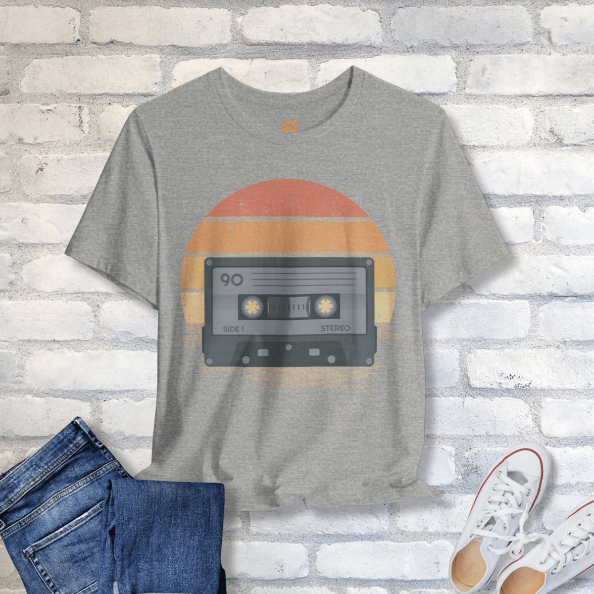Cassette Sunset T-Shirt - Tempo Tribe