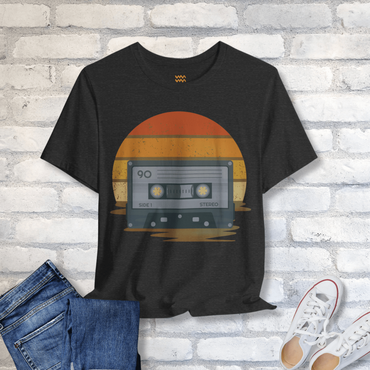 Cassette Sunset T-Shirt - Tempo Tribe