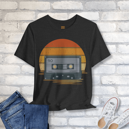 Cassette Sunset T-Shirt - Tempo Tribe