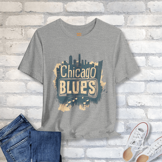 Chicago Blues T-Shirt - Tempo Tribe