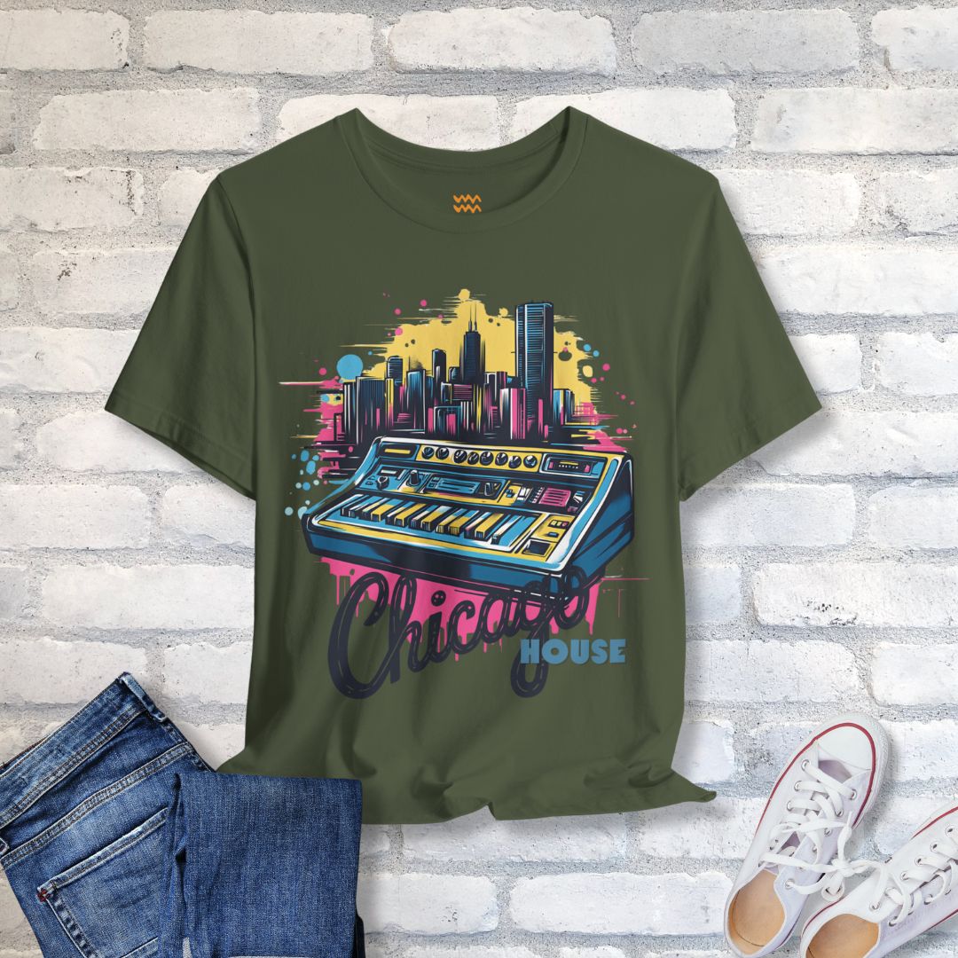 Chicago House T-Shirt - Tempo Tribe