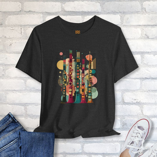 Clarinet Bloom T-Shirt - Tempo Tribe