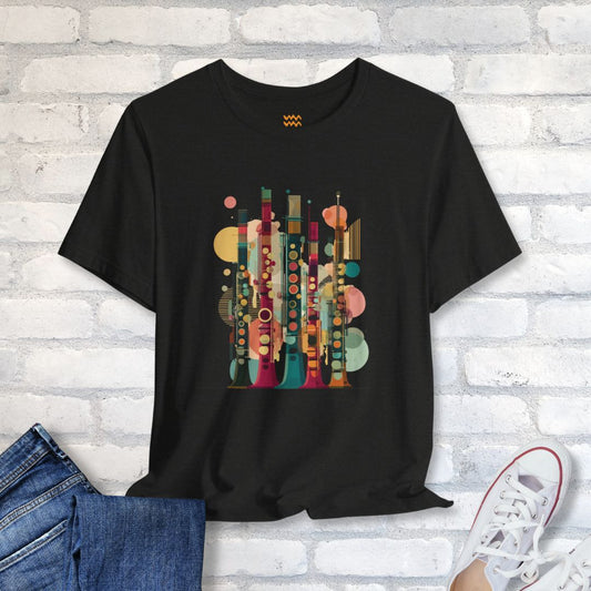Clarinet Bloom T-Shirt - Tempo Tribe