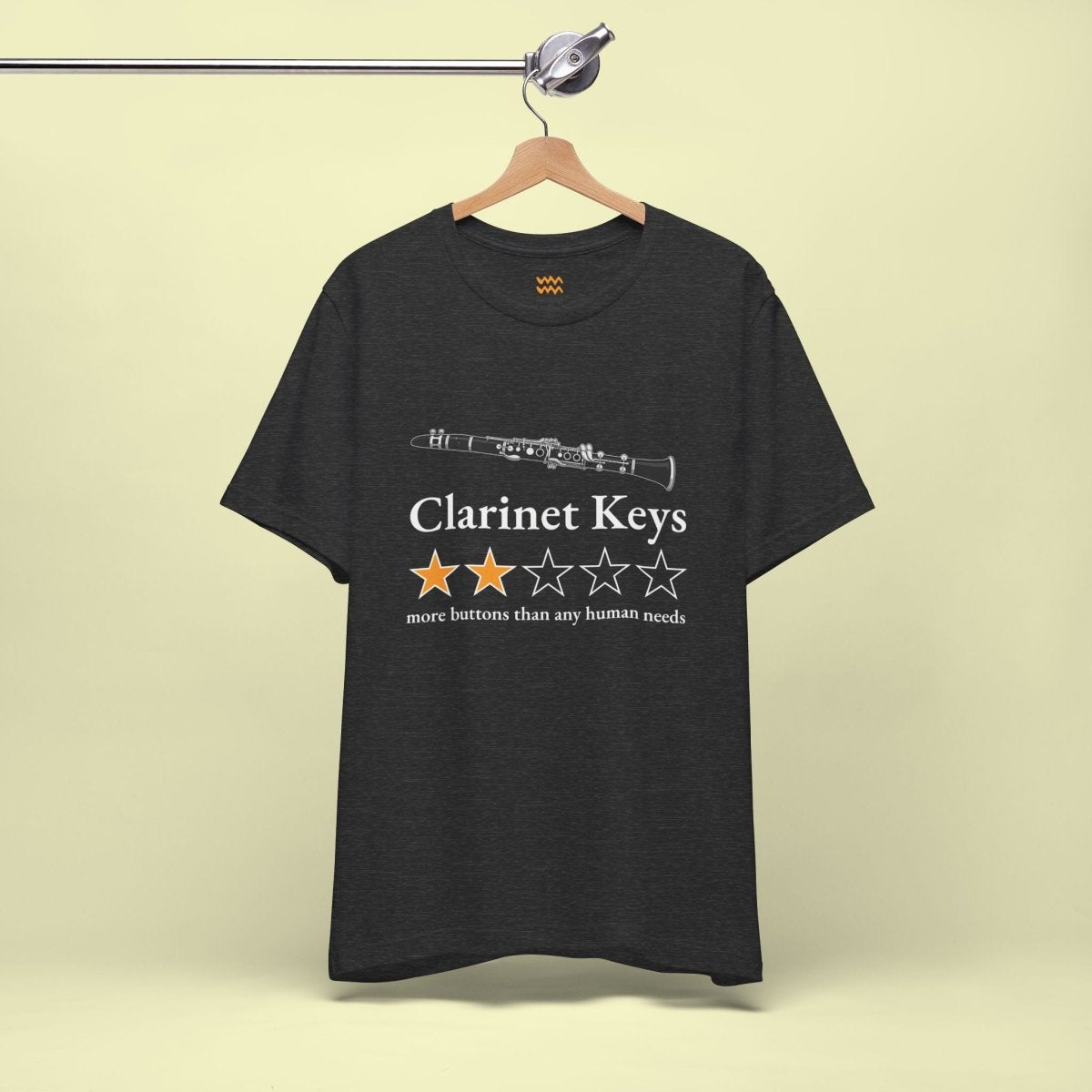 Clarinet Keys T-Shirt - Tempo Tribe