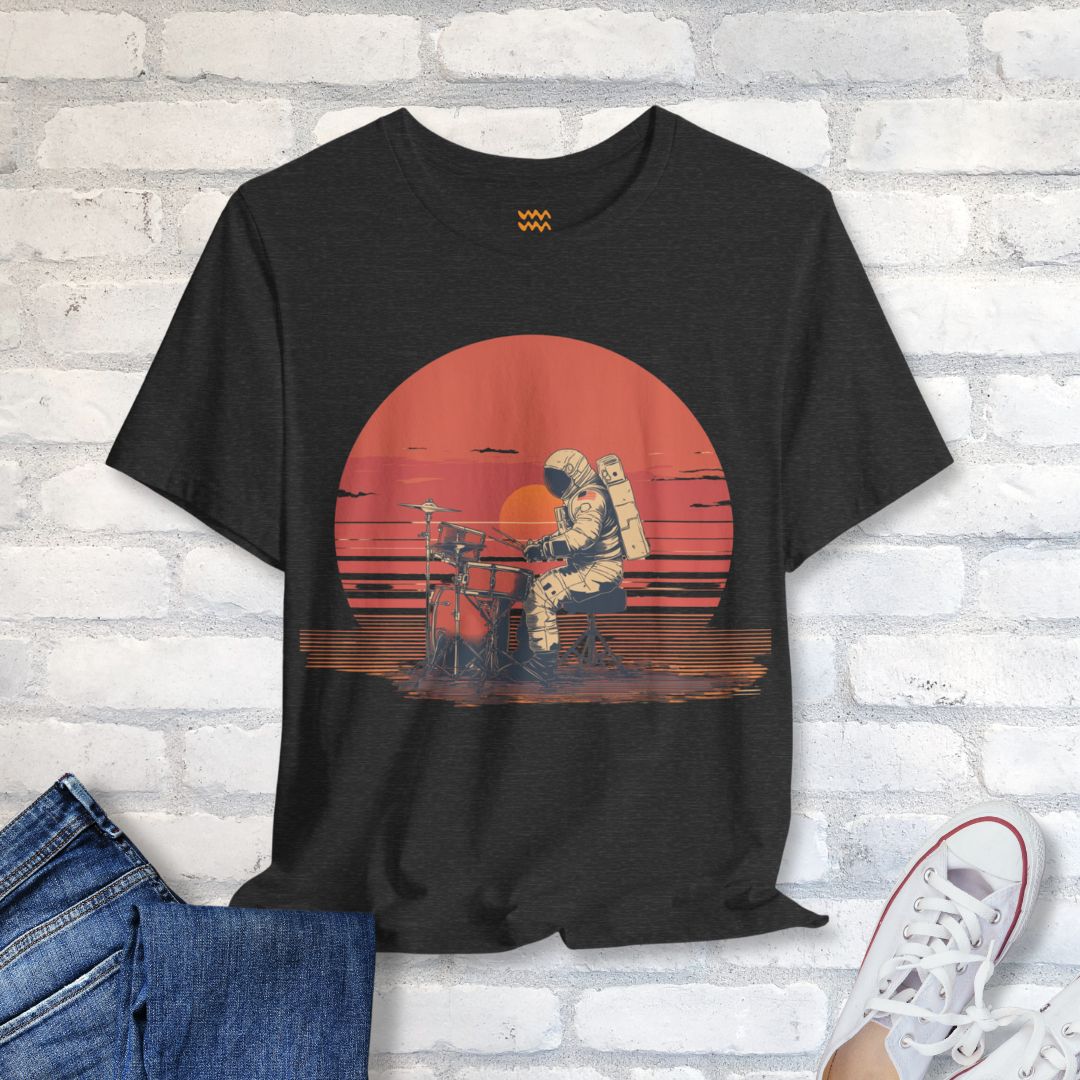 Cosmic Drummer T-Shirt - Tempo Tribe