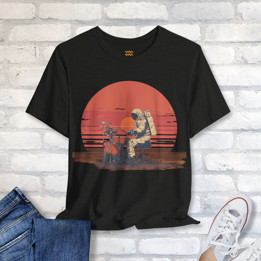 Cosmic Drummer T-Shirt - Tempo Tribe
