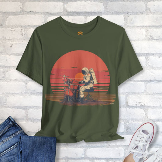 Cosmic Drummer T-Shirt - Tempo Tribe