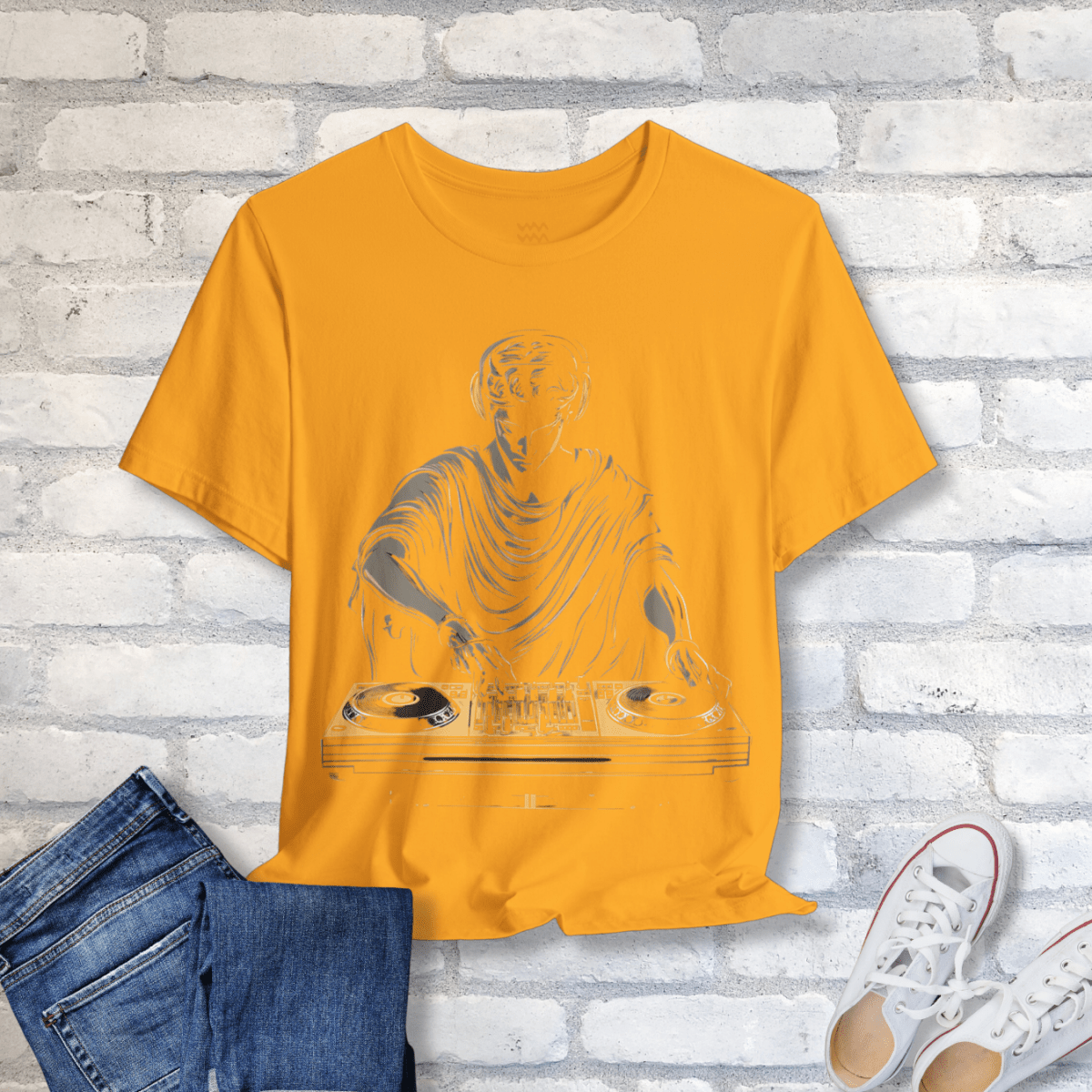 DJ Statue T-Shirt - Tempo Tribe