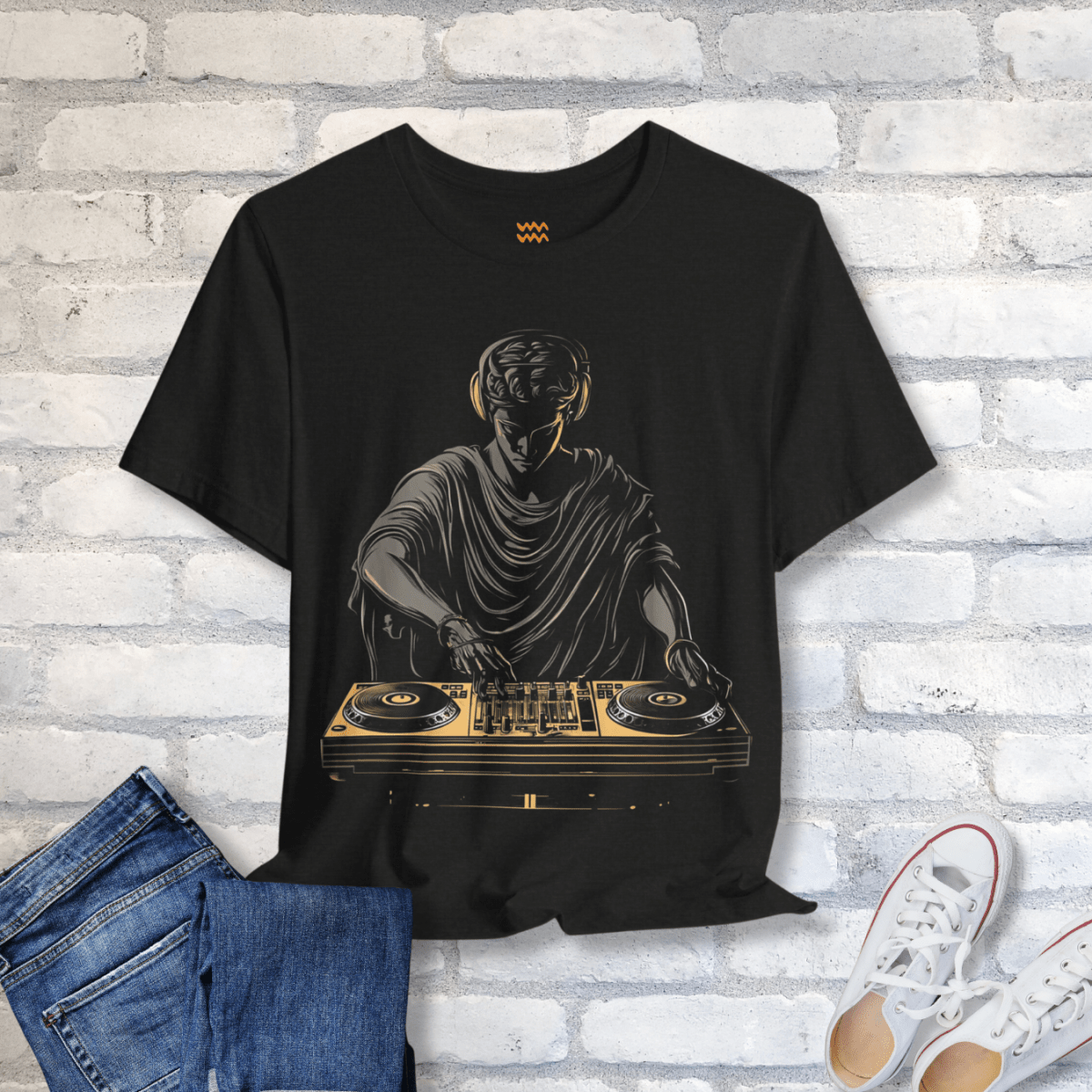 DJ Statue T-Shirt - Tempo Tribe
