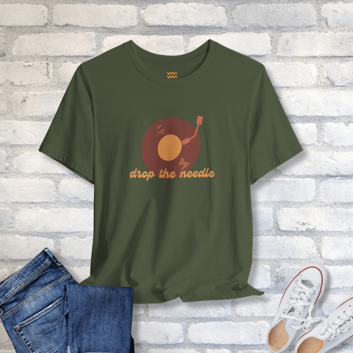 Drop the Needle T-Shirt - Tempo Tribe