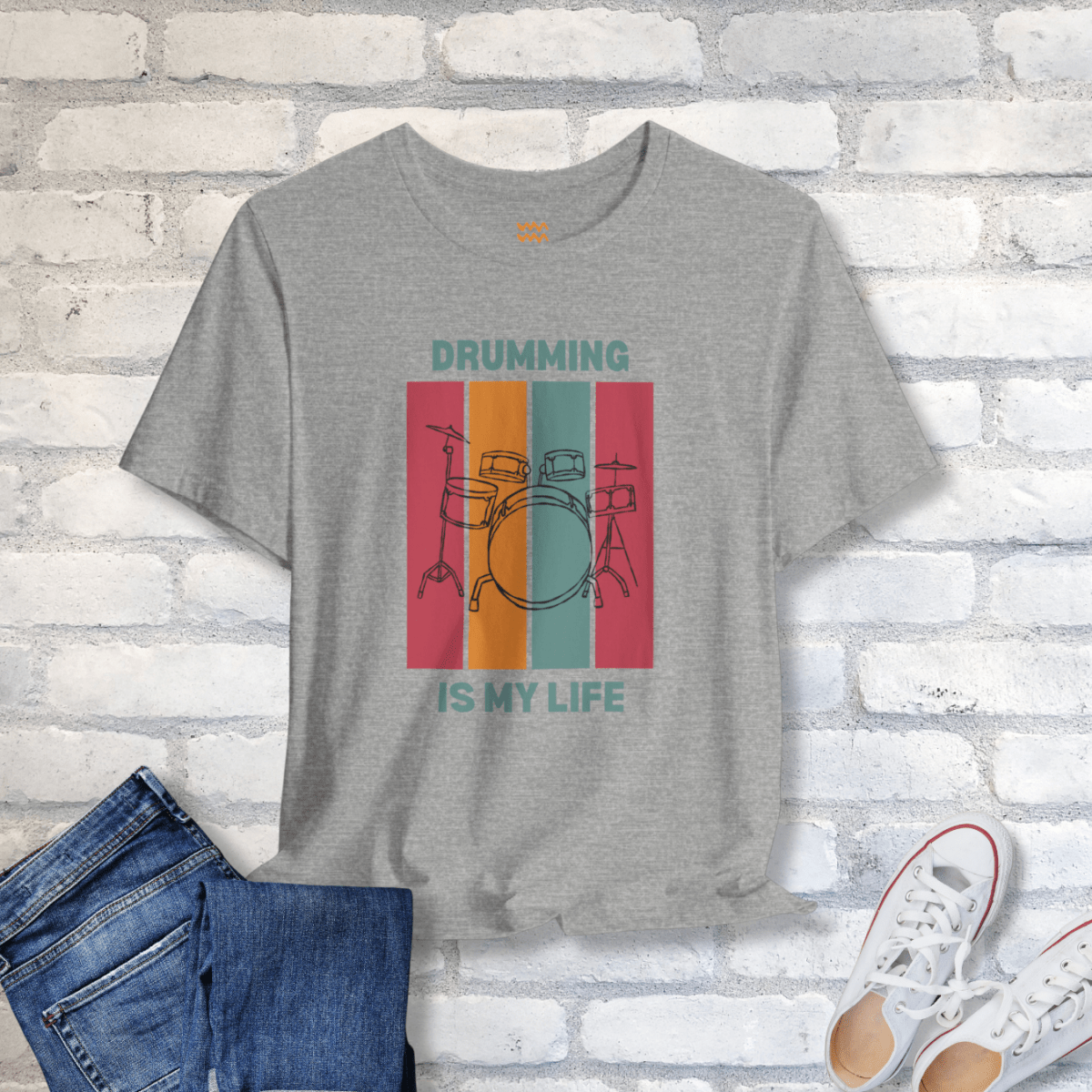 Drum Life T-Shirt - Tempo Tribe